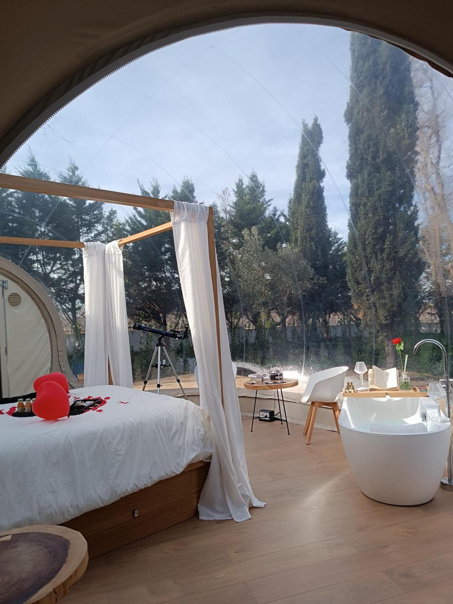 Bubble Room Puglia Villa Bautier Bubblenights Cerignola Εξωτερικό φωτογραφία
