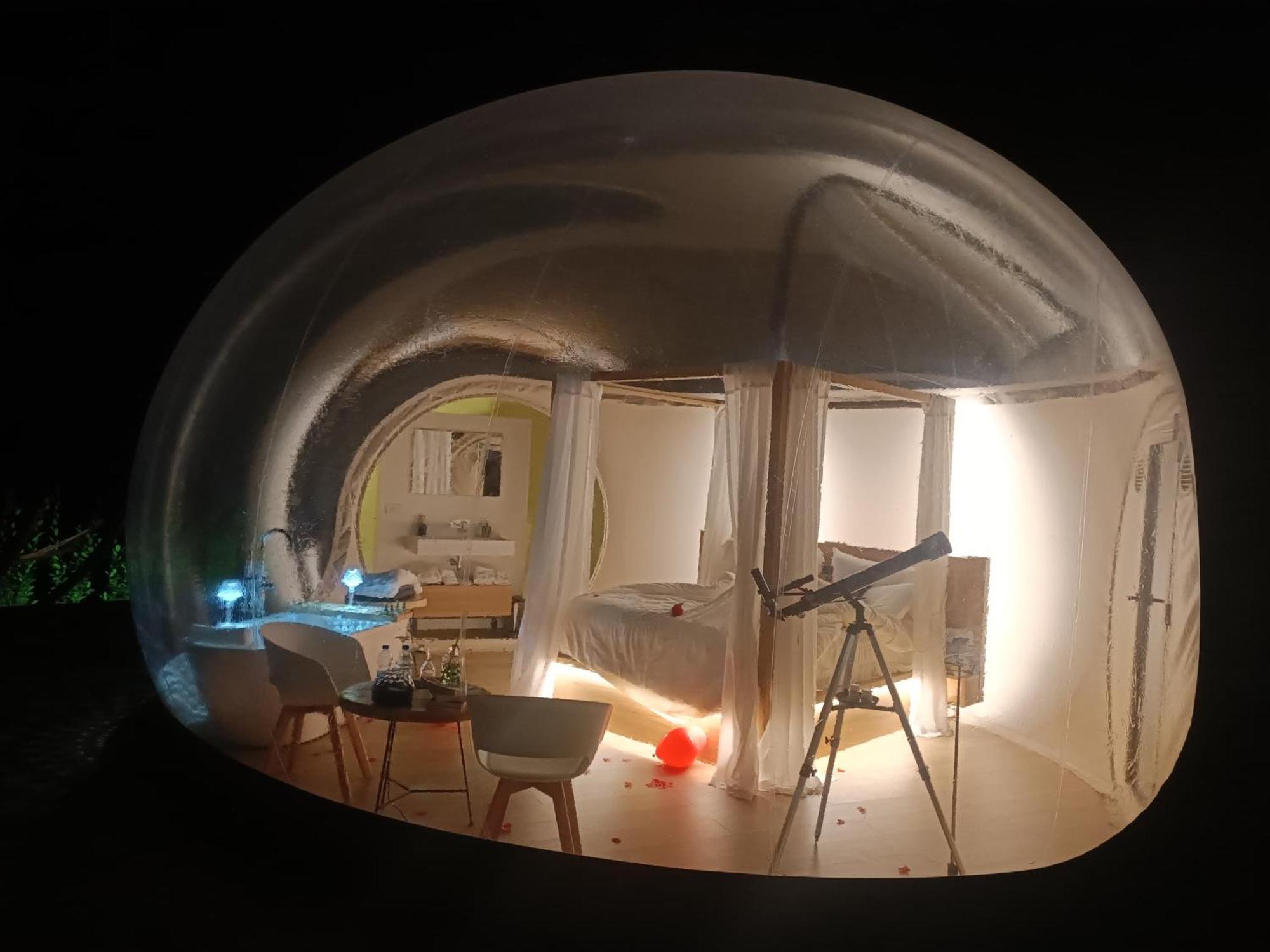 Bubble Room Puglia Villa Bautier Bubblenights Cerignola Εξωτερικό φωτογραφία