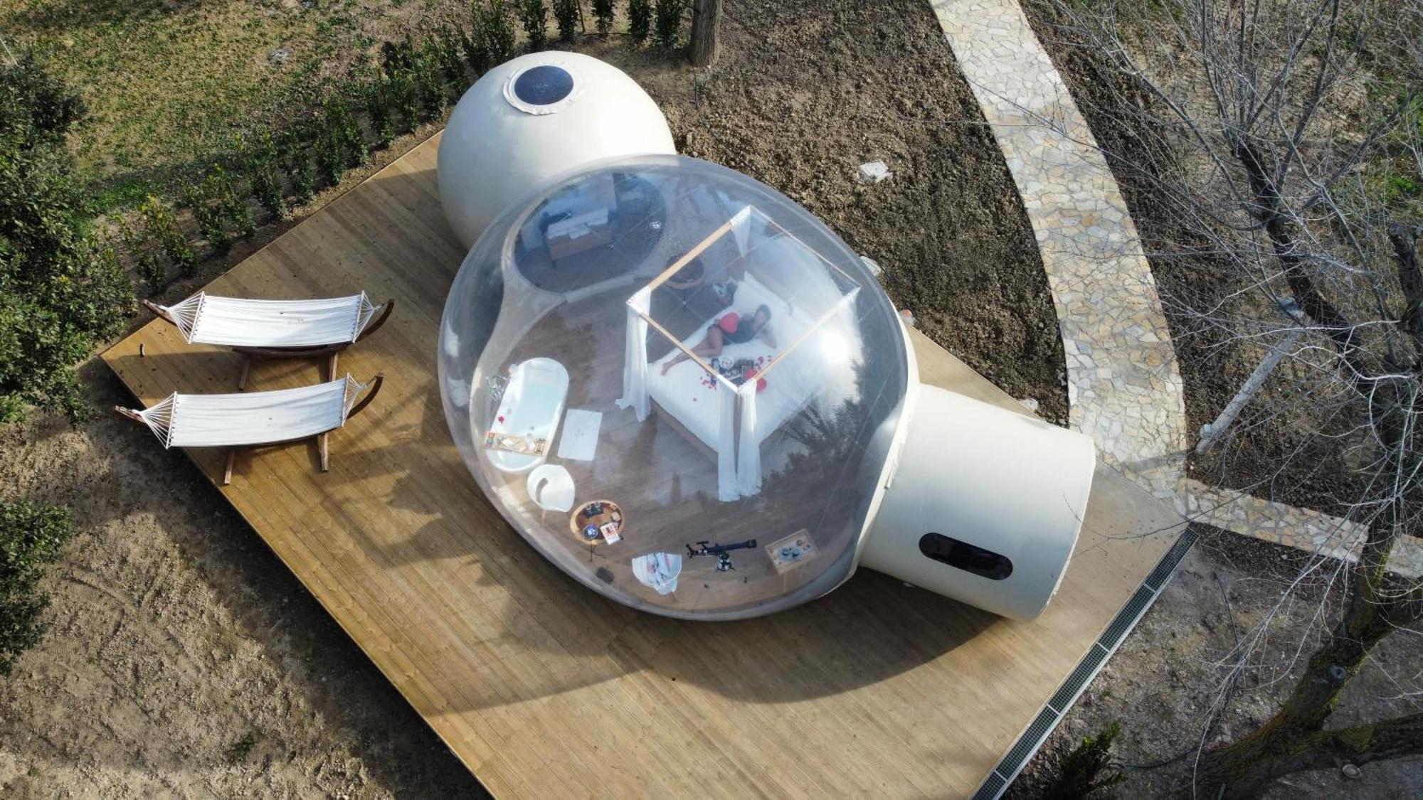 Bubble Room Puglia Villa Bautier Bubblenights Cerignola Εξωτερικό φωτογραφία